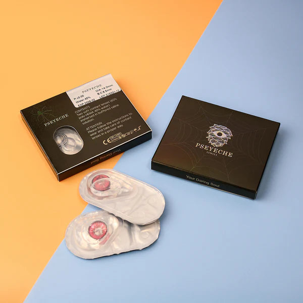 Black Dragon Halloween Contact Lenses (Clearance)