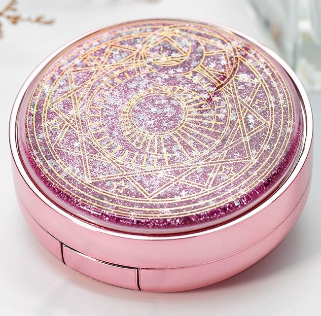 Ultra Quick Sand contact lens kit in pink