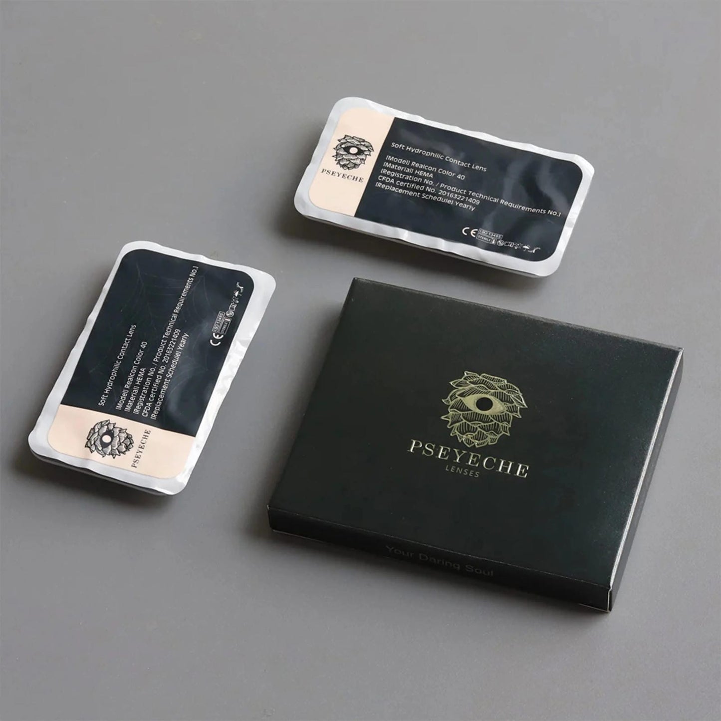 17mm Red Werewolf Mini Sclera Contacts