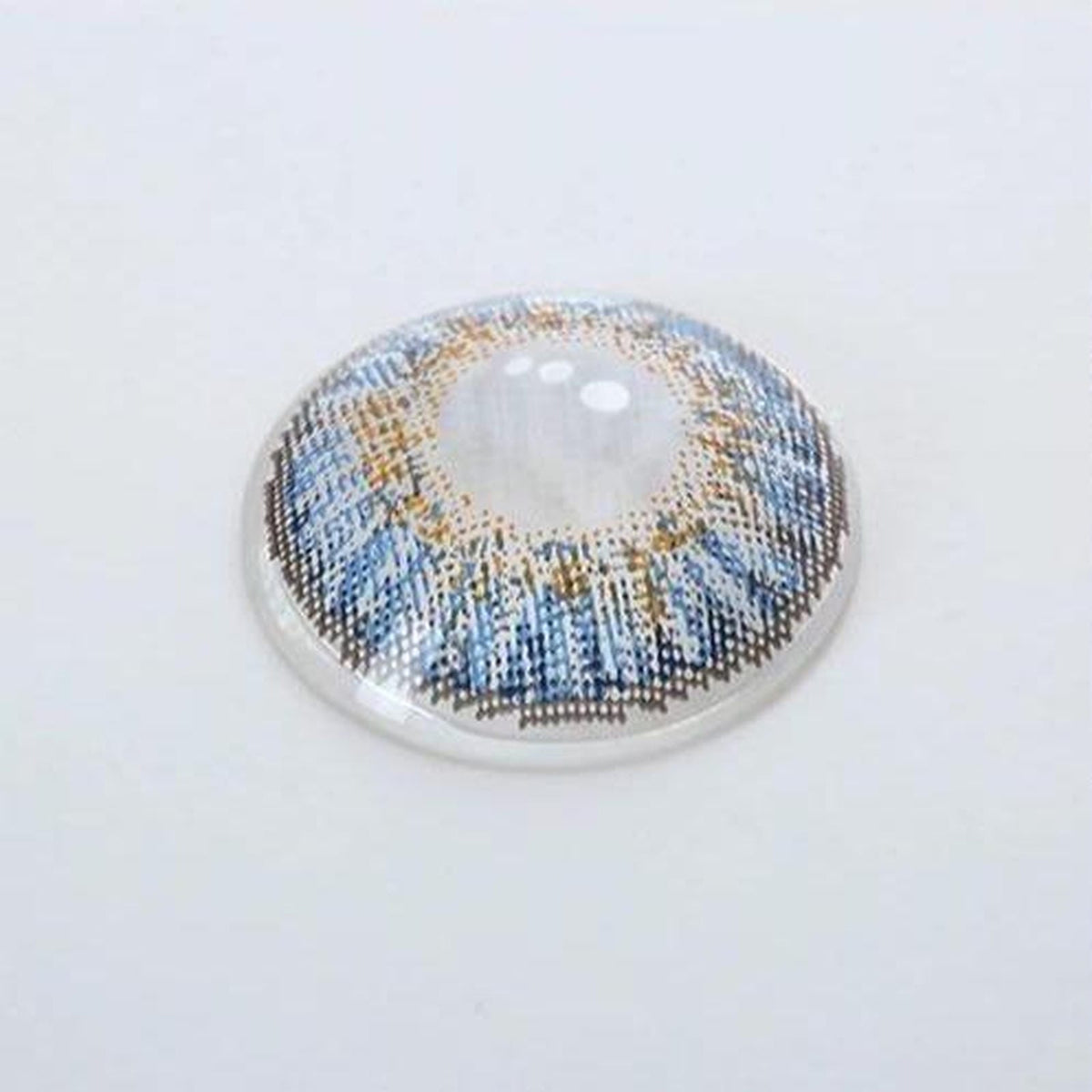 3 Tone Blue Coloured Contacts