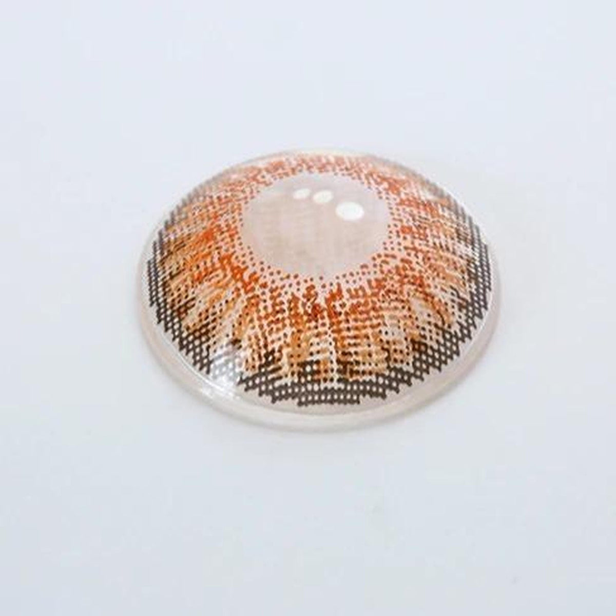 3 Tone Honey Coloured Contacts
