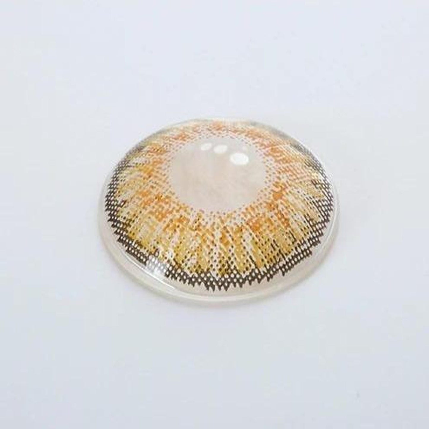 3 Tone Pure Hazel Coloured Contacts