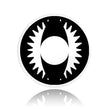 Black Dragon Eye Halloween Contacts