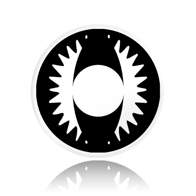 Black Dragon Eye Halloween Contacts