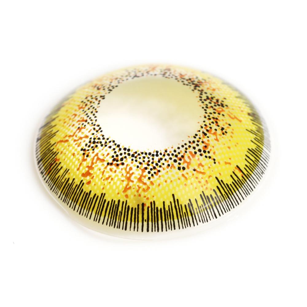 Envy Yellow Halloween Contacts