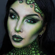Green Cat Halloween Contacts