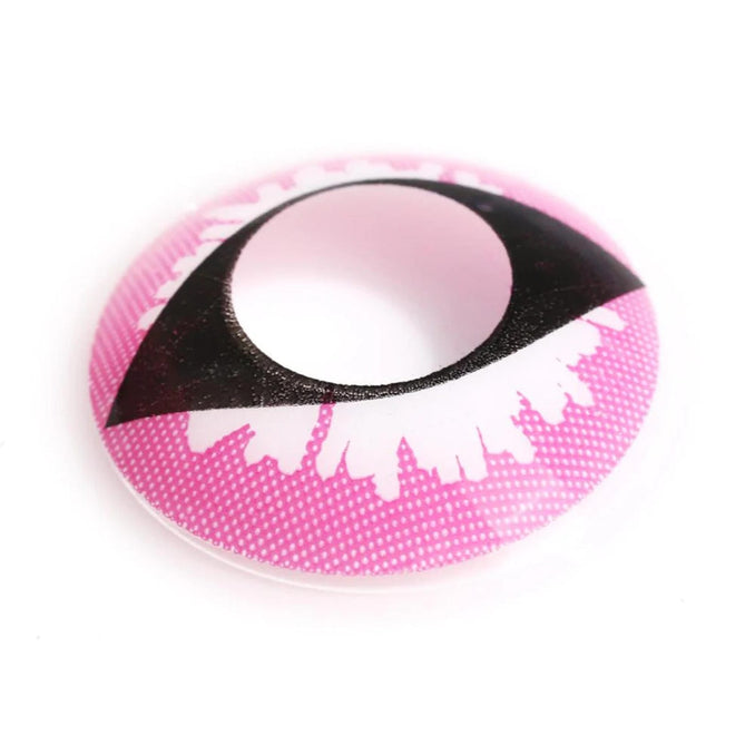 Pink Dragon Eye Halloween Contacts