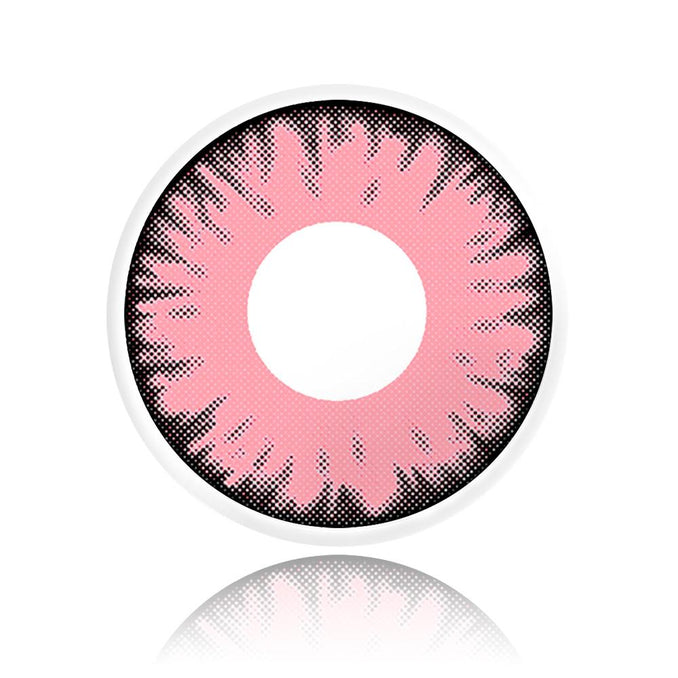 Pink Vampire Halloween Contacts