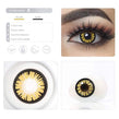 Glamor Yellow Halloween Contacts