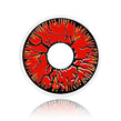 Red Crack Halloween Contacts