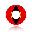Red Dragon Eye Halloween Contacts