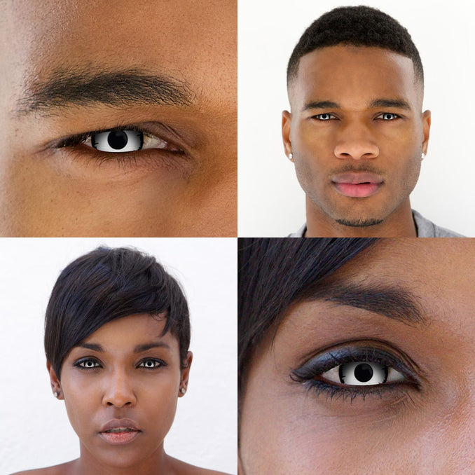 Dead White Contacts