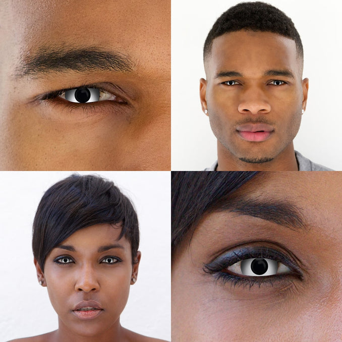 White Out Contact Lenses