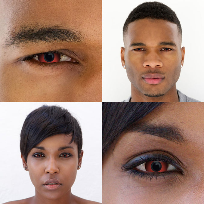 Bloody Red Contact Lenses
