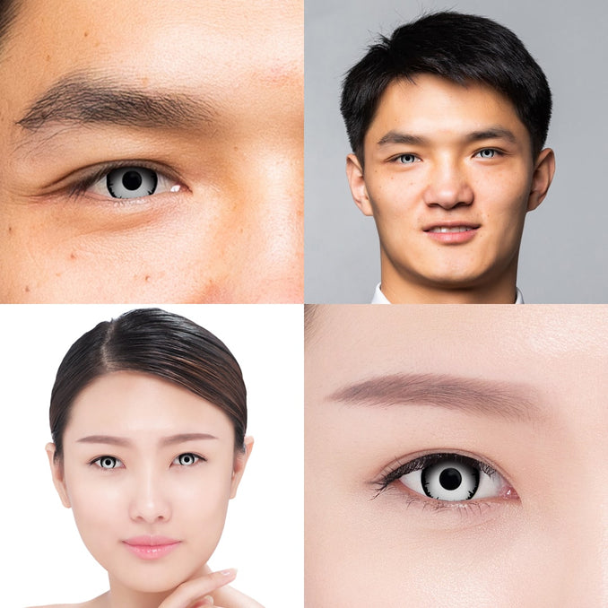 Dead White Contacts