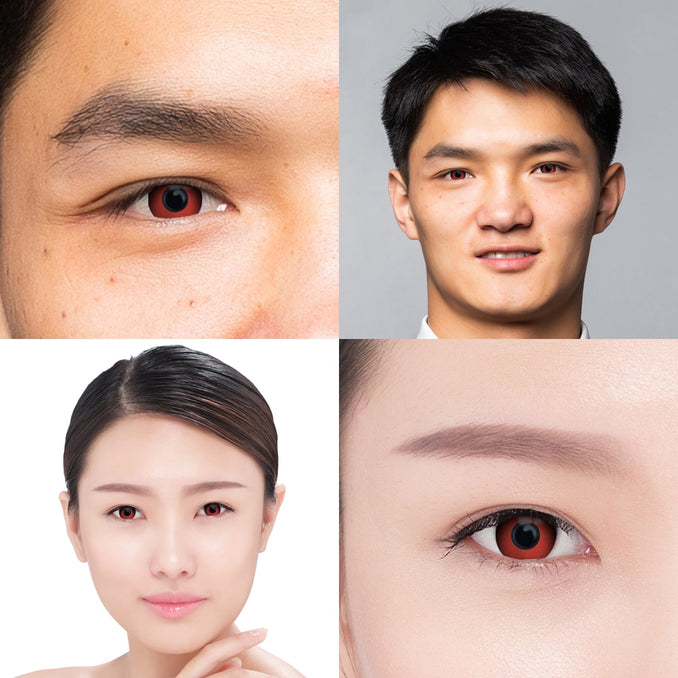 Bloody Red Contact Lenses