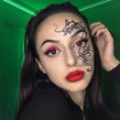 Glamor Red Halloween Contacts