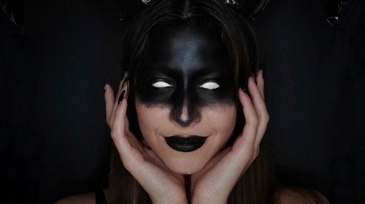 udget Halloween Magic: Creating Multiple Looks with One Pair of 22mm Full Eye Sclera Contacts