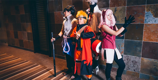 Spot On Naruto Themed Cosplay with Sharingan Contact Lenses