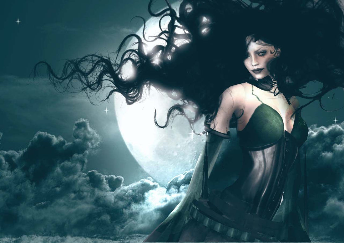 Don One of The Three Popular Dark Goddesses' Costume this Halloween