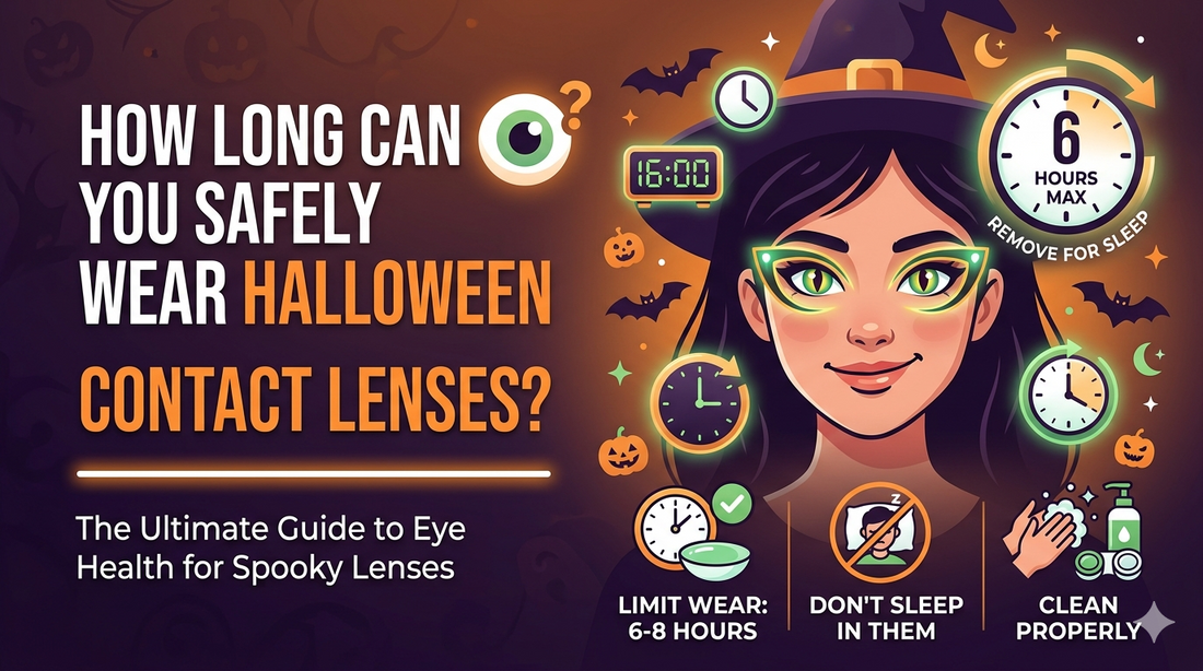 How Long Can You Safely Wear Halloween Contact Lenses?How Long Can You Safely Wear Halloween Contact Lenses?