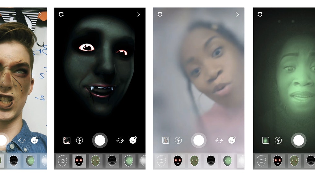 5 Easy Instagram Face Filter Get Ups for Halloween 2020