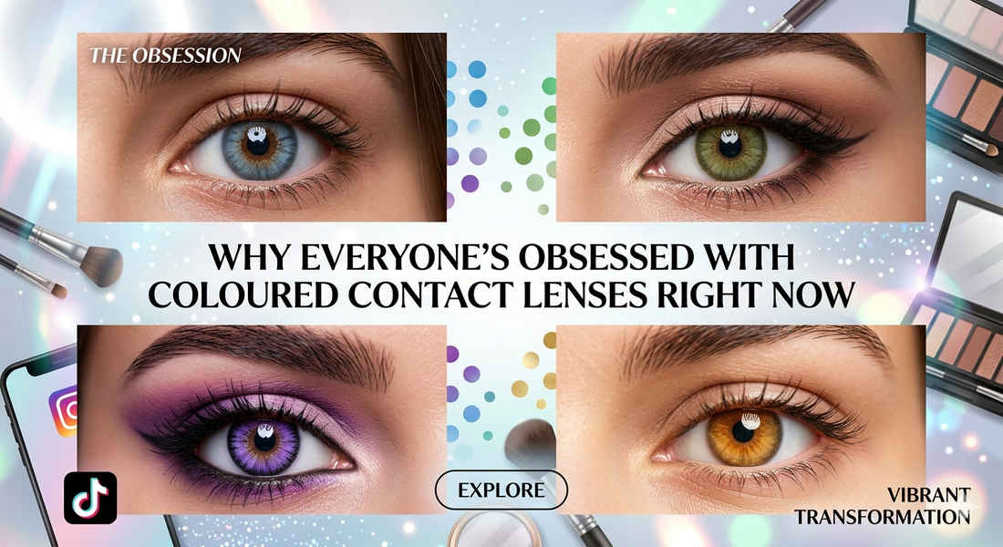  Why Everyone's Obsessed With Coloured Contact Lenses Right Now