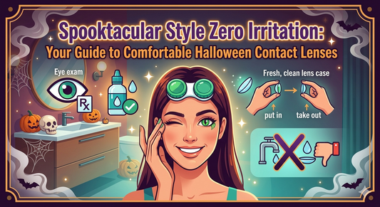 Spooktacular Style Zero Irritation: Your Guide to Comfortable Halloween Contact Lenses