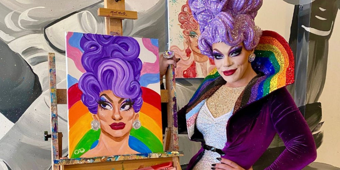 Artistic Expression: Coloured Contacts as a Canvas During Melbourne's Art Event