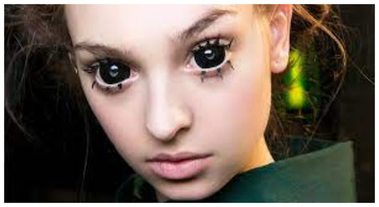 Unleash Your Creativity with Black Coloured Contact Lenses