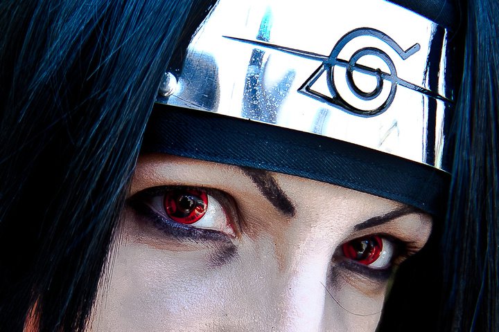 A Blend of Fiction and Reality With Sharingan Contact Lenses