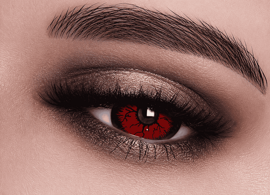 Red Rage Mini Sclera Contact Lenses 17mm – Daily Costume Contacts