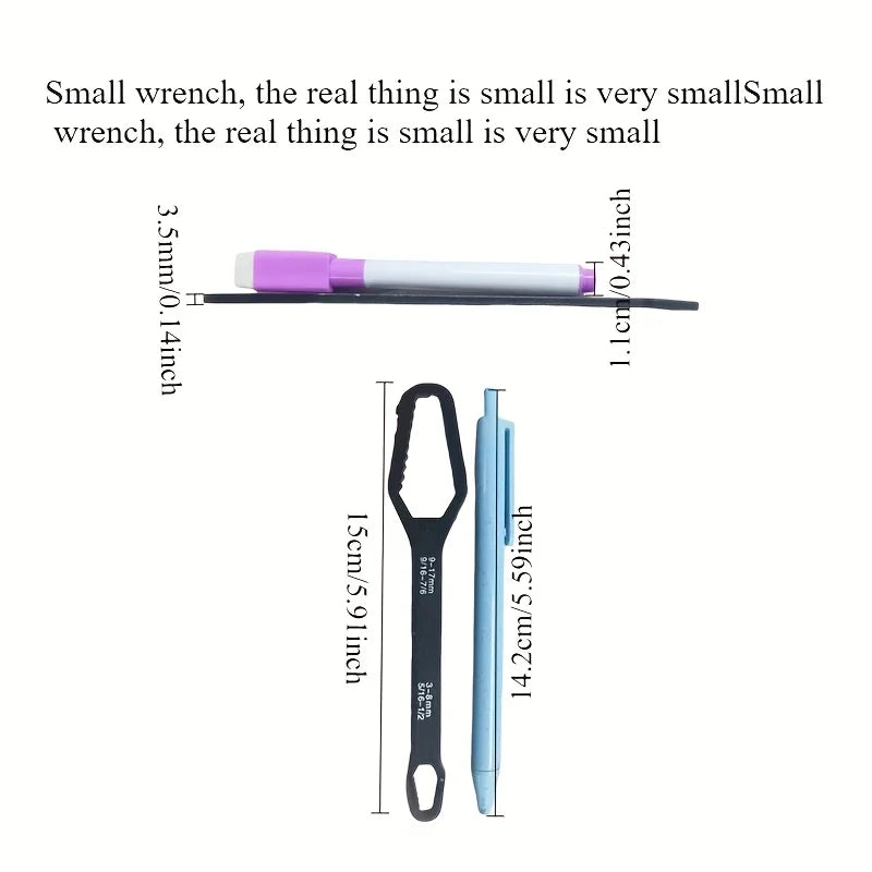 1pc Universal Double Ended Wrench