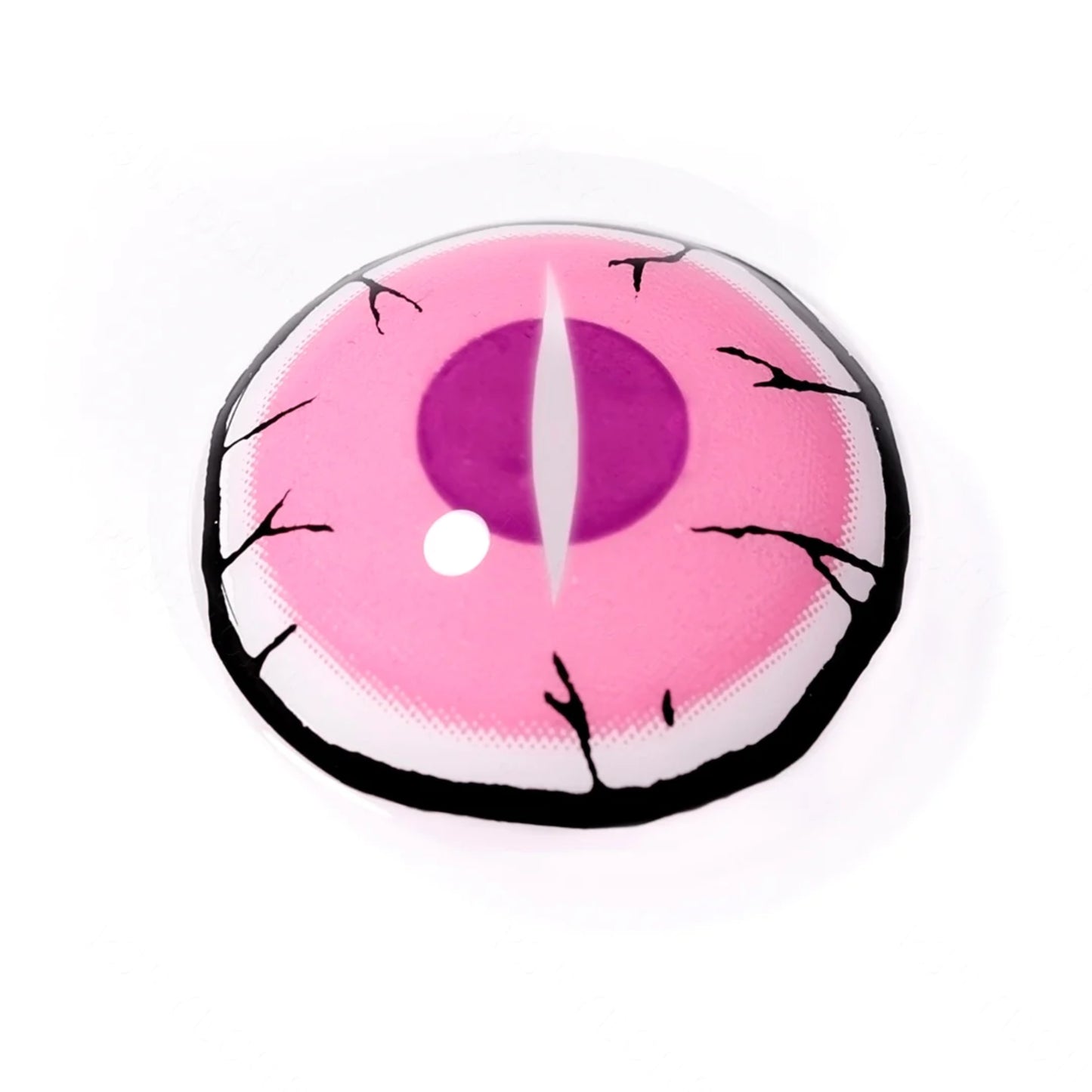 Demon Slayer Pink Nezuko Demon Eye Contacts