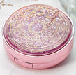 Ultra Quick Sand contact lens kit in pink