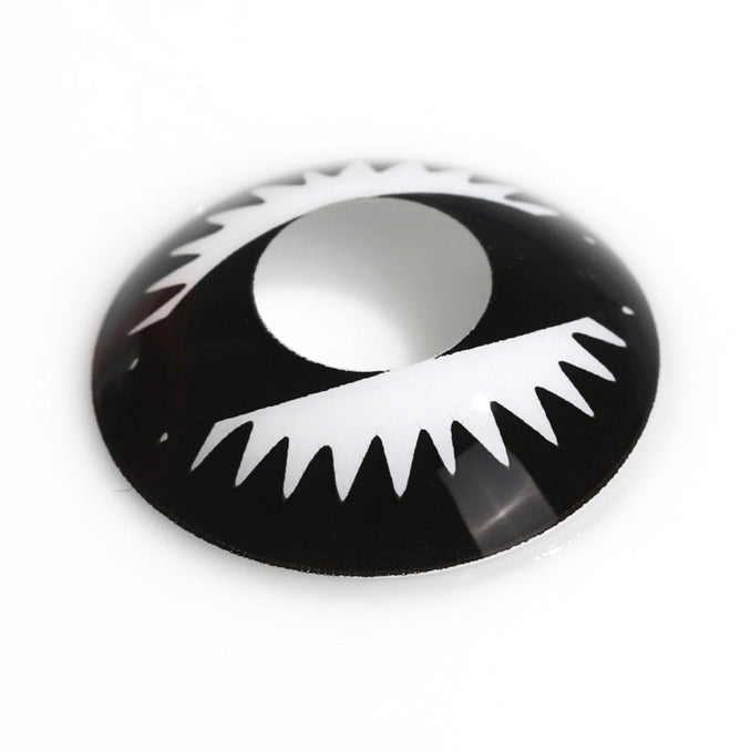 Black Dragon Eye Halloween Contacts