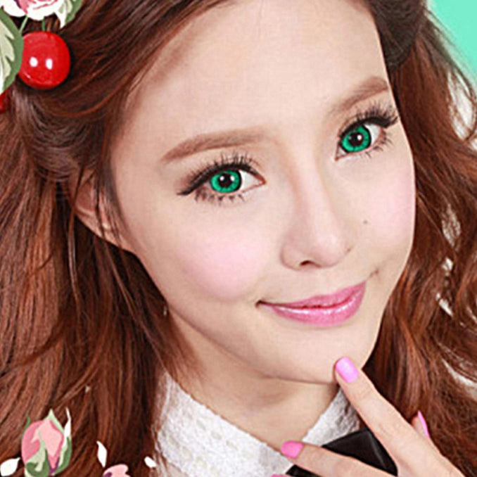Dolly Eye Green Halloween Contacts