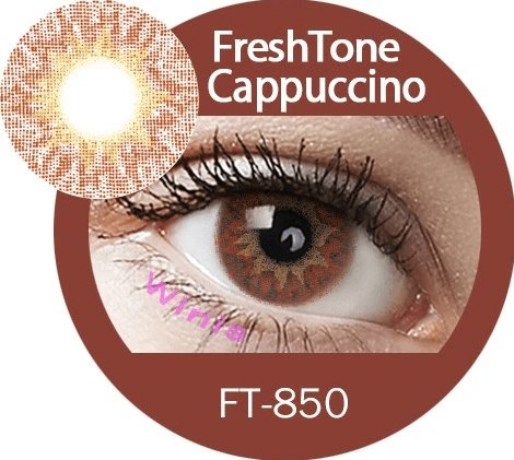 Freshtone Cappuccino Contacts