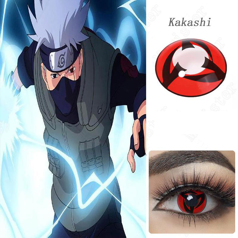 Naruto Kakashi Sharingan Cosplay Contacts