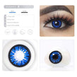 Glamor Blue Halloween Contacts