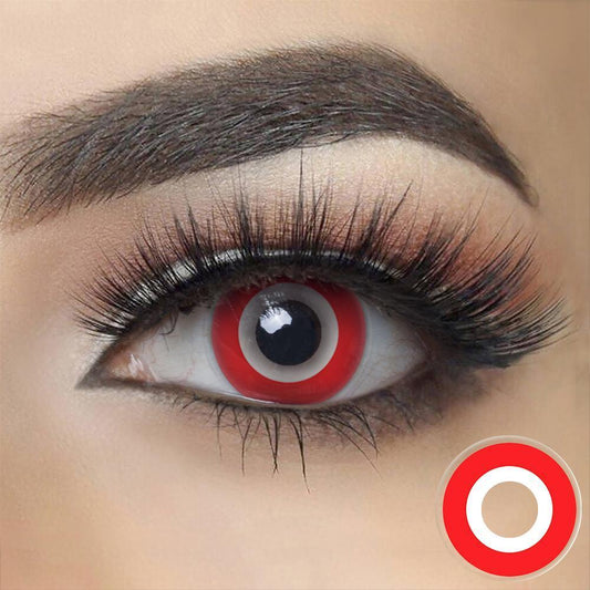 Red Ring Halloween Contacts