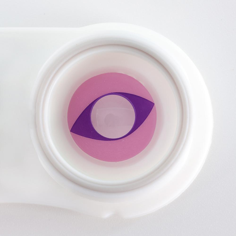 Violet Cat Eye Halloween Contacts