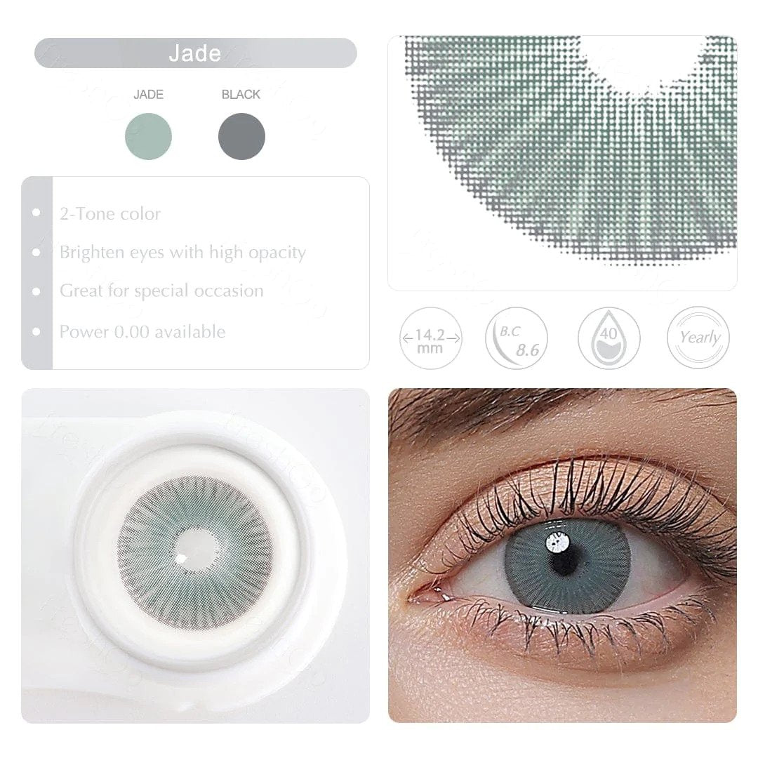Fiesta Jade Coloured Contact Lenses