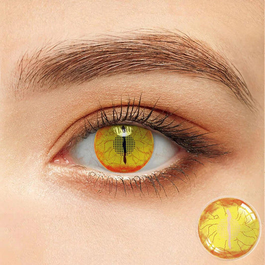 Lizard Contacts Snake Eye Contact Lenses | Lizard Eye Contacts Halloween – Halloween ...