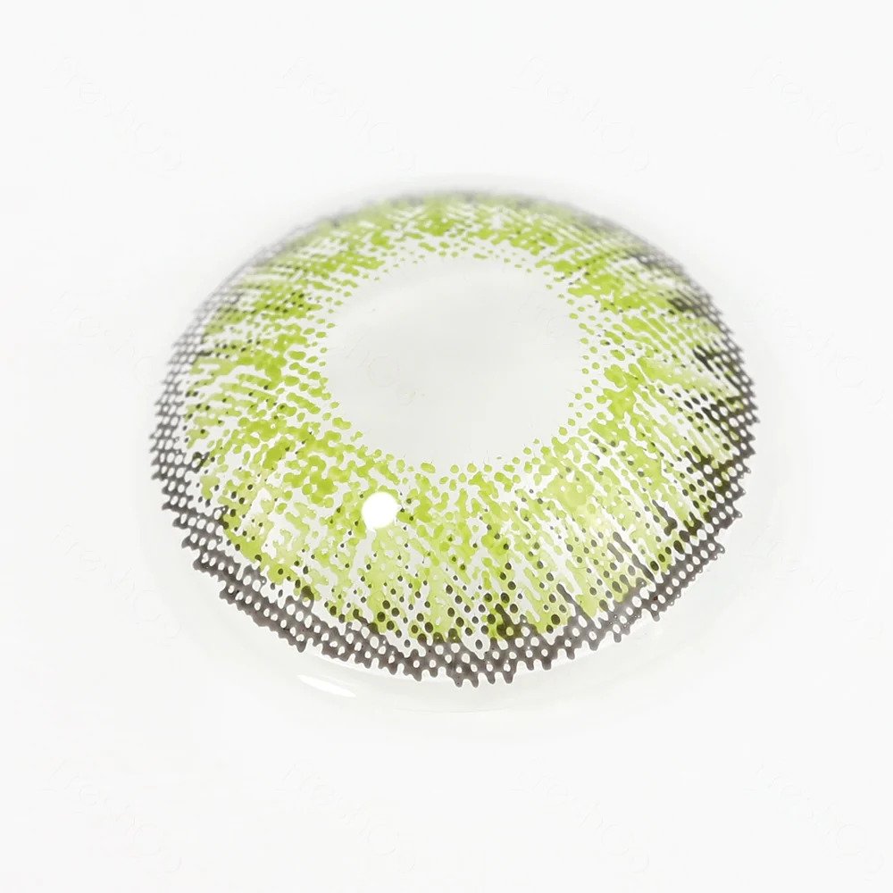 3 Tone Gemstone Green Contact Lenses