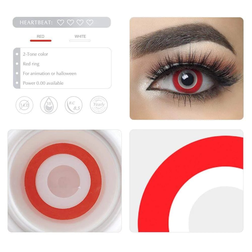 Red Ring Halloween Contacts