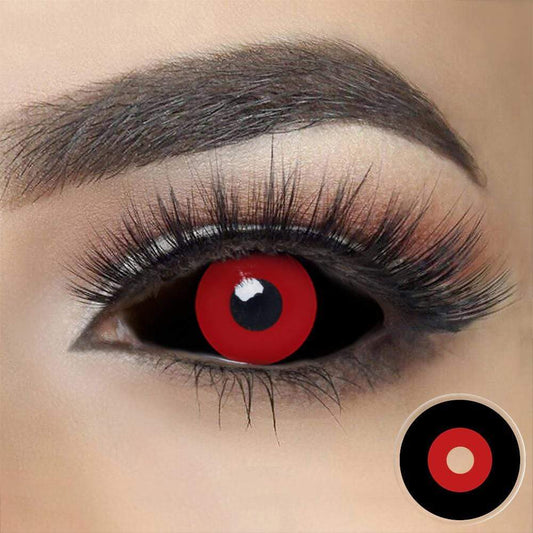 Tokyo Ghoul Black Red Full Eye 22mm Sclera