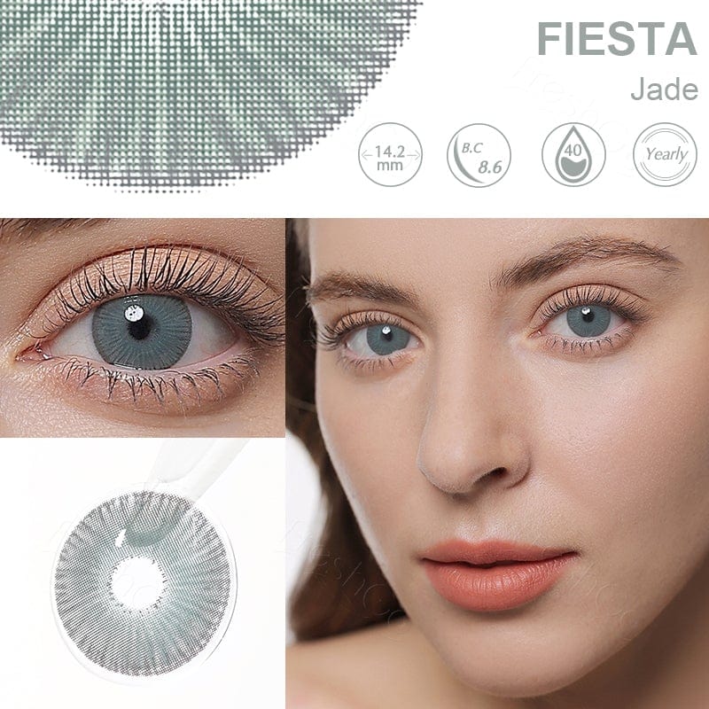 Fiesta Jade Coloured Contact Lenses