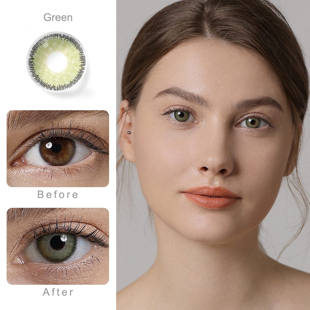Premium Green Coloured Contacts
