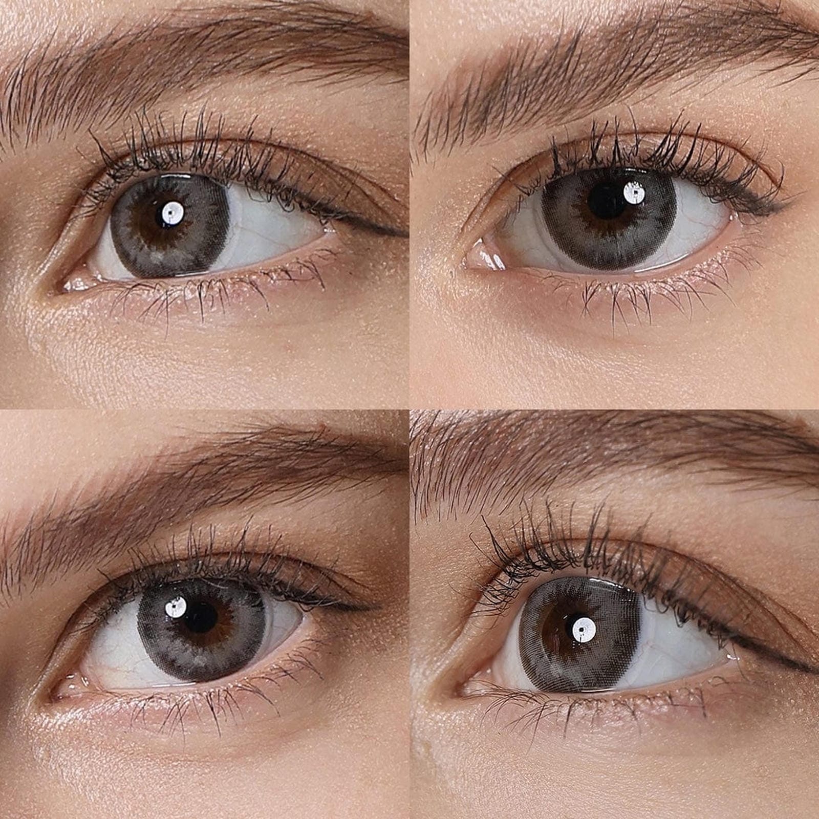 Diamond Glitter Gray Coloured Contacts – Halloween Contact Lenses
